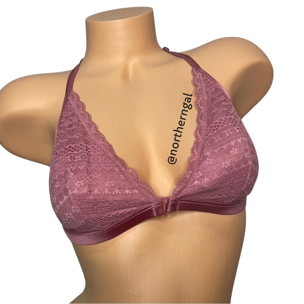 Victoria’s Secret Front Close Bralette Dusty Rose - Picture 3 of 13